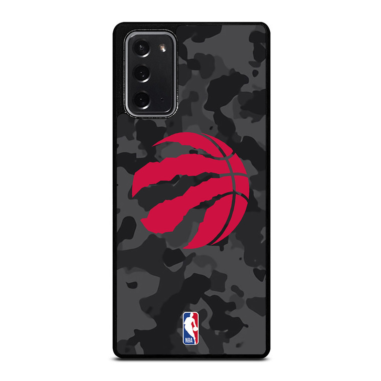 TORONTO RAPTORS BLACK CAMO Samsung Galaxy Note 20 Case Cover