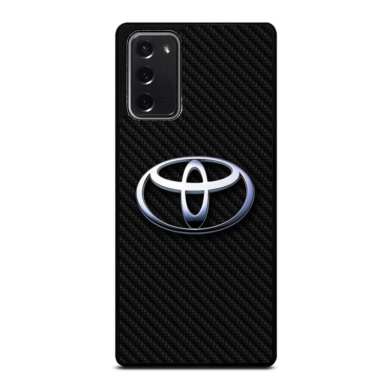 TOYOTA MOTOR CARBON FIBER Samsung Galaxy Note 20 Case Cover