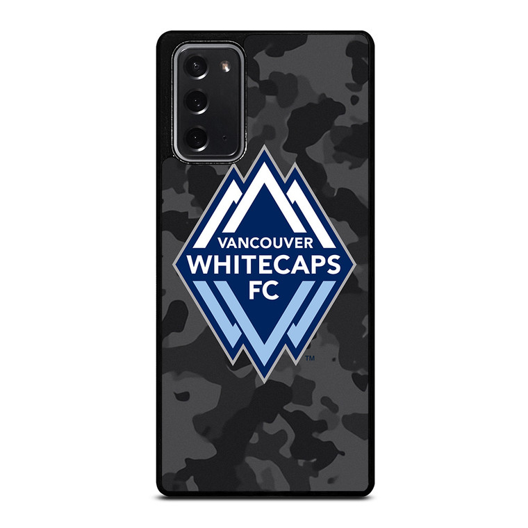VANCOUVER WHITECAPS FC BLACK CAMO Samsung Galaxy Note 20 Case Cover