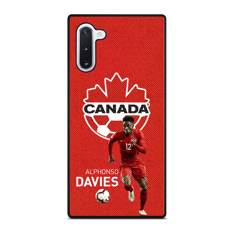 ALPHONSO DAVIES CANADA MENS SOCCER NATIONAL TEAM Samsung Galaxy Note 10 Case Cover