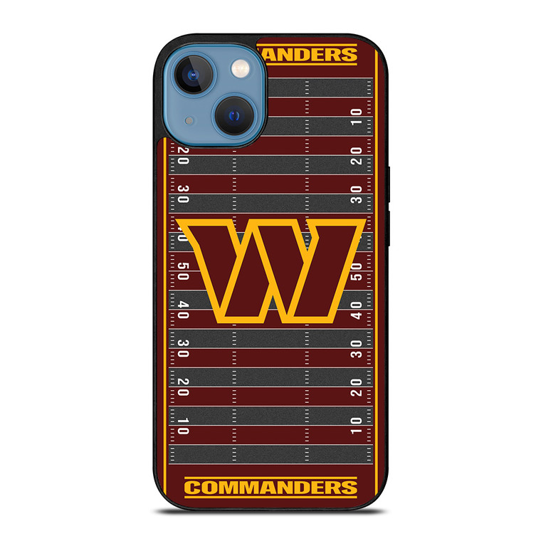 WASHINGTON COMMANDERS FOOTBALL FIELD iPhone 13 Case Cover