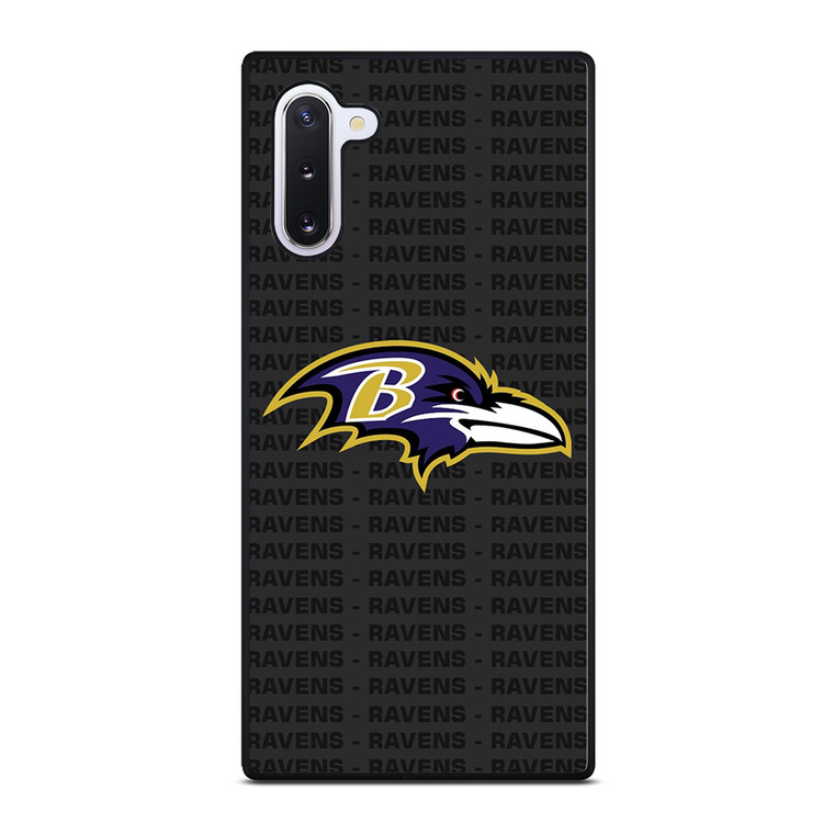 BALTIMORE RAVENS FOOTBALL TEXT Samsung Galaxy Note 10 Case Cover