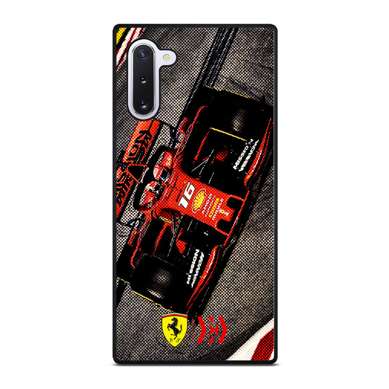 CHARLES LECLERC FERRARI FORMULA ONE F1 RACING 3 Samsung Galaxy Note 10 Case Cover