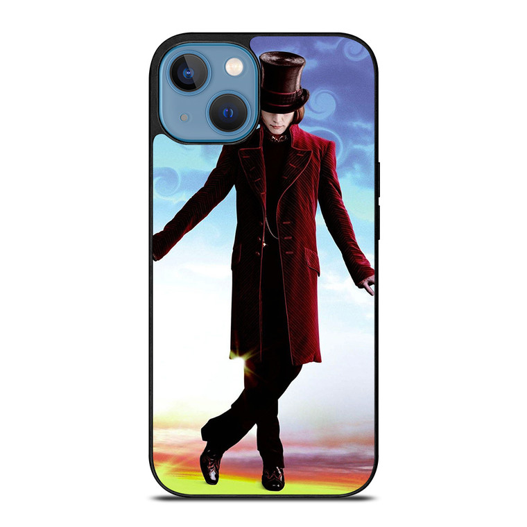 WILLY WONKA JOHNNY DEPP iPhone 13 Case Cover WILLY WONKA JOHNNY DEPP iPhone 13 Case Cover