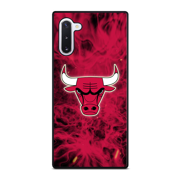 CHICAGO BULLS BASKETBALL NBA FIRE Samsung Galaxy Note 10 Case Cover