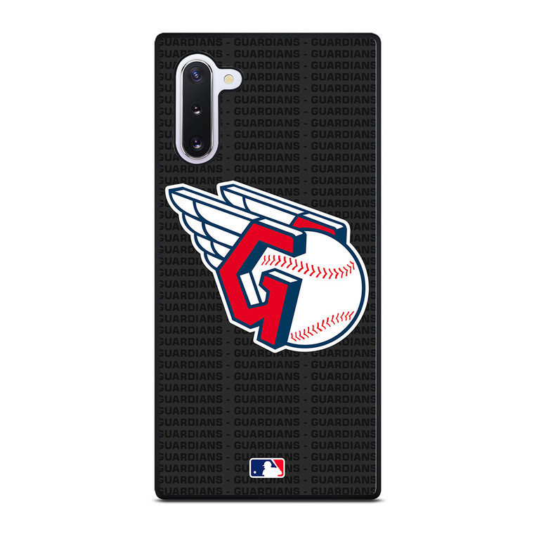 CLEVELAND GUARDIANS BASEBALL BLACK Samsung Galaxy Note 10 Case Cover