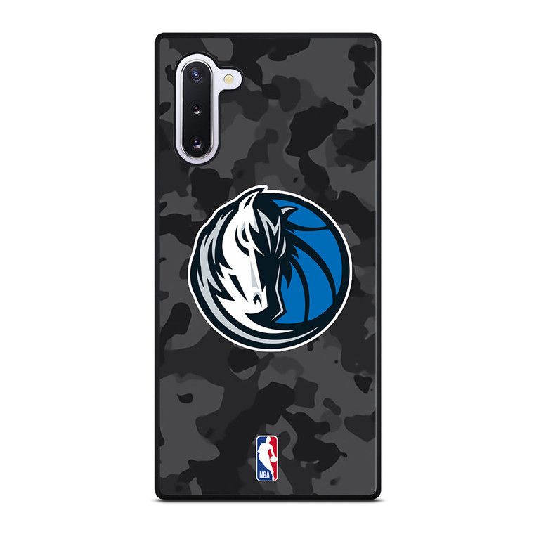 DALLAS MAVERICKS BLACK CAMO Samsung Galaxy Note 10 Case Cover