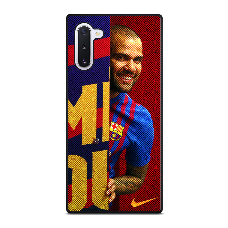 DANI ALVES FC BARCELONA NIKE Samsung Galaxy Note 10 Case Cover