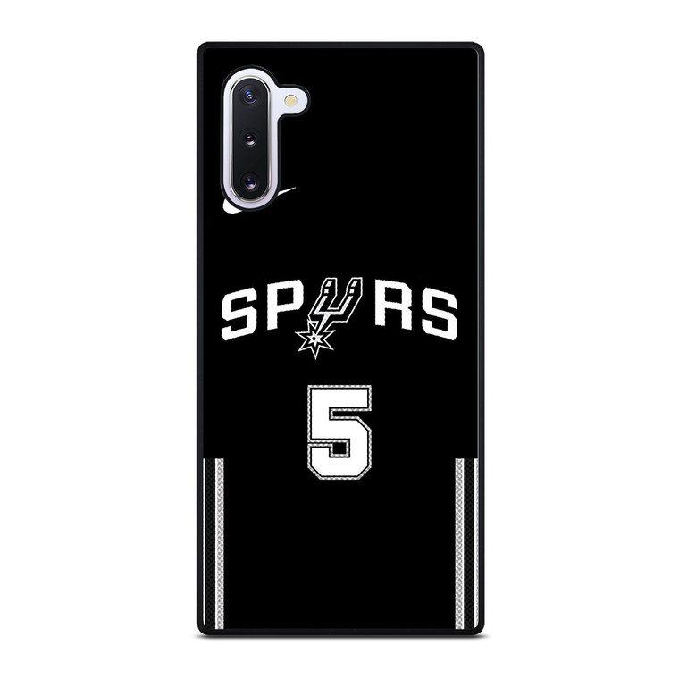DEJOUNTE MURRAY SAN ANTONIO SPURS NIKE NBA 2021-22 Samsung Galaxy Note 10 Case Cover