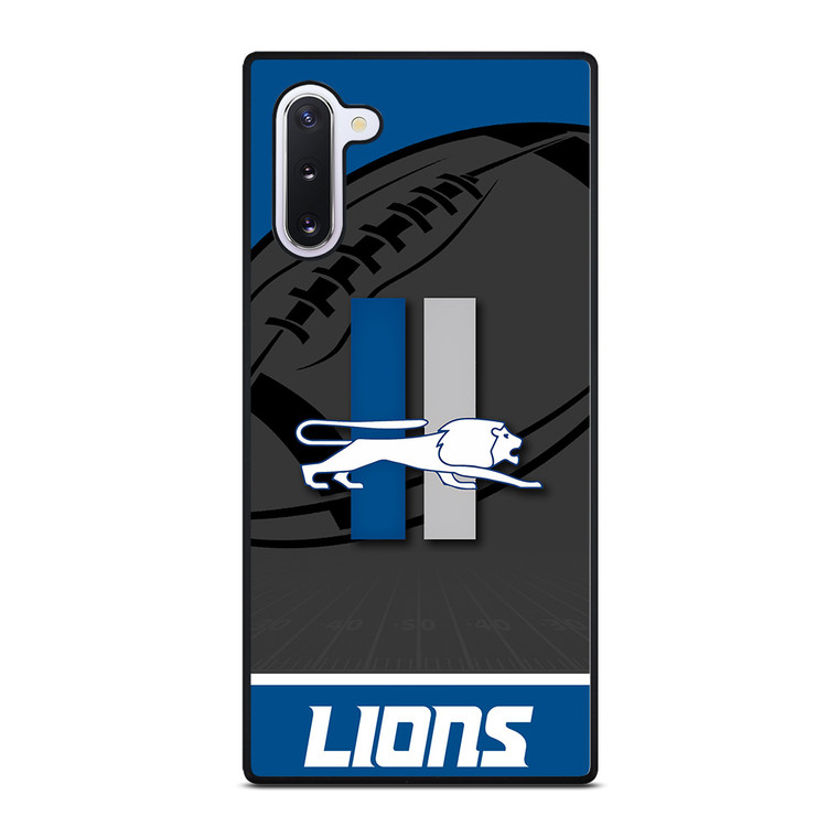 DETROIT LIONS NFL TEAM Samsung Galaxy Note 10 Case Cover