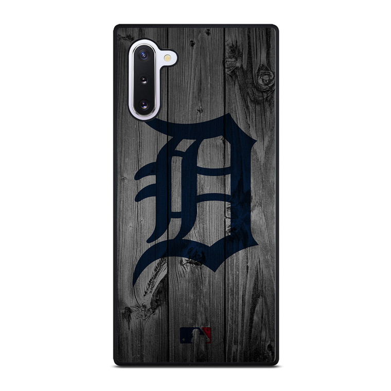 DETROIT TIGERS BASEBALL MLB WOOD LOGO Samsung Galaxy Note 10 Case Cover