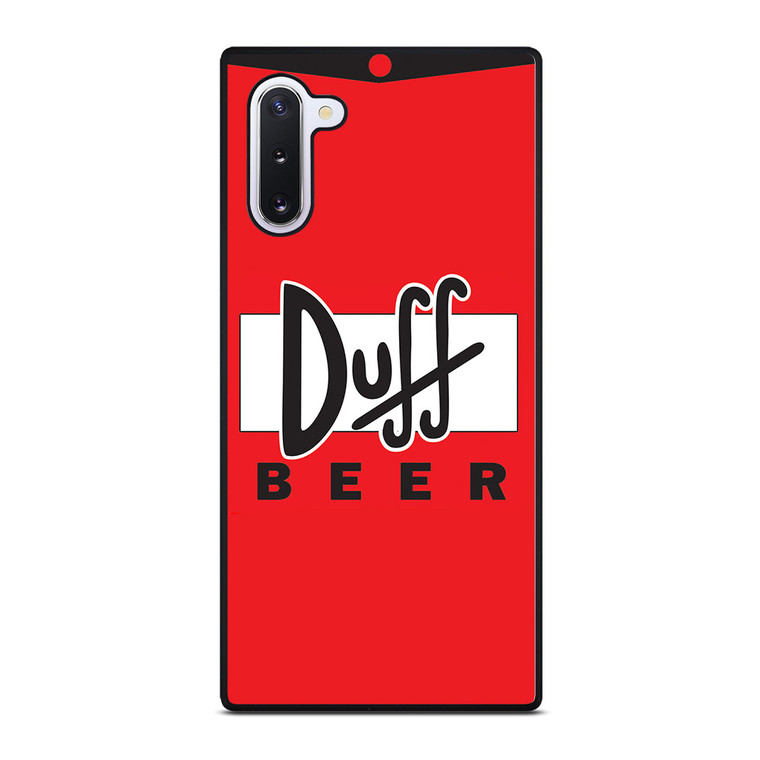 DUFF BEER THE SIMPSONS CARTOON 2 Samsung Galaxy Note 10 Case Cover
