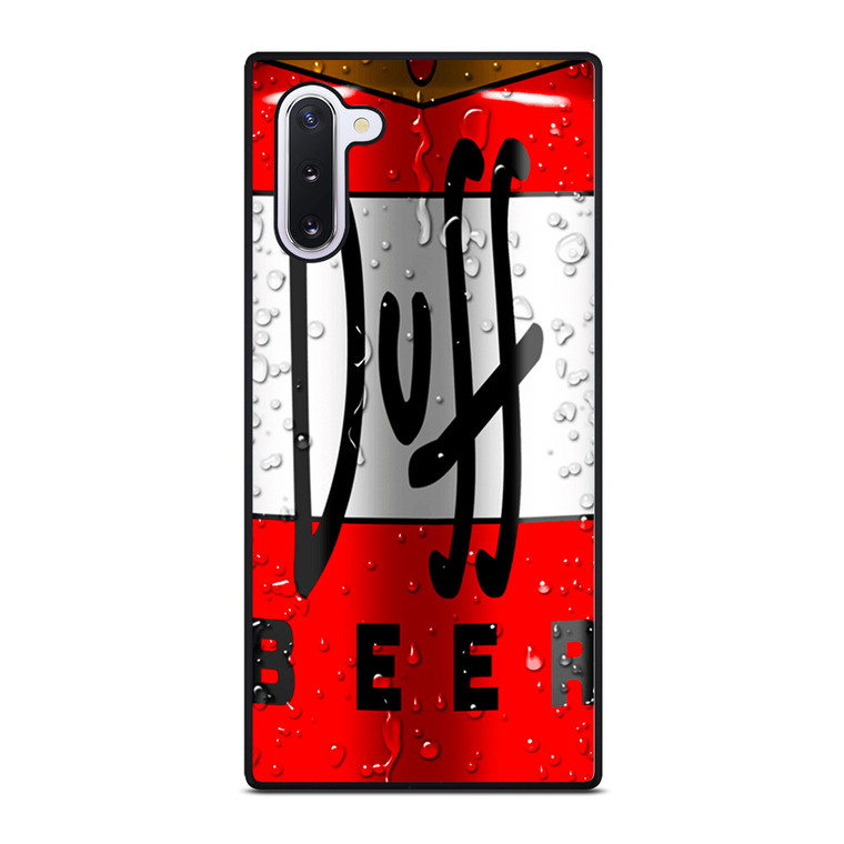DUFF BEER THE SIMPSONS CARTOON 3 Samsung Galaxy Note 10 Case Cover