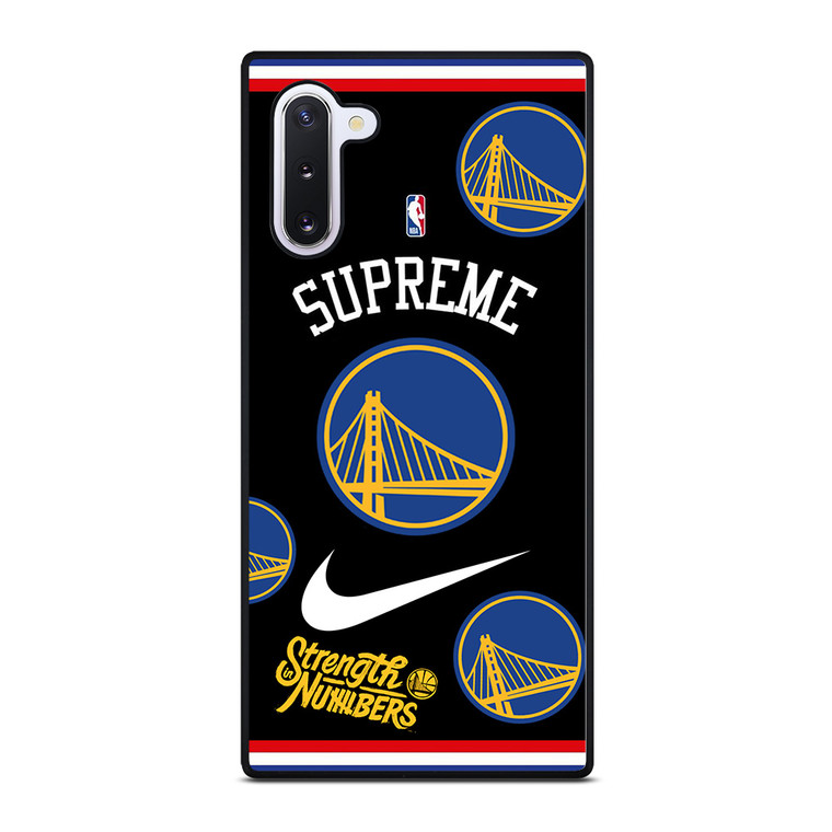 GOLDEN STATE WARRIORS NBA X SUPREME NIKE Samsung Galaxy Note 10 Case Cover