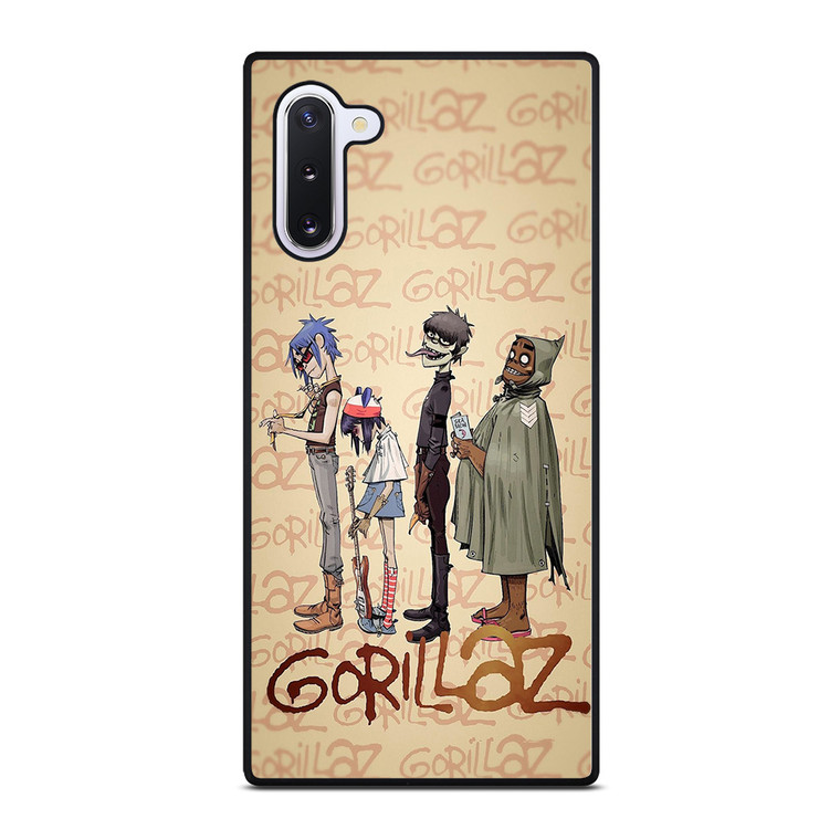 GORILLAZ ENGLISH BAND 3 Samsung Galaxy Note 10 Case Cover