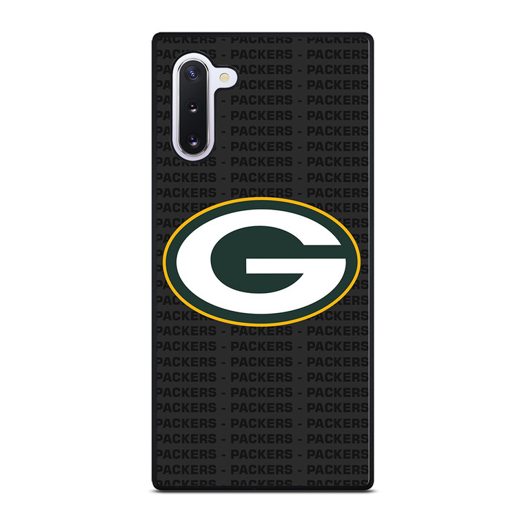 GREEN BAY PACKERS FOOTBALL TEXT Samsung Galaxy Note 10 Case Cover