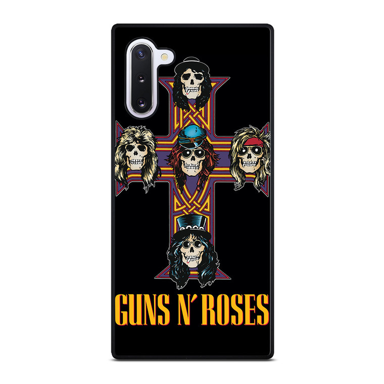 GUNS N ROSES ROCK BAND CROSS Samsung Galaxy Note 10 Case Cover