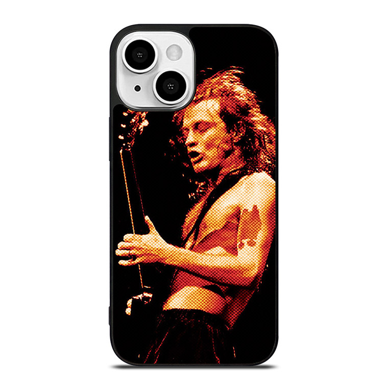 ACDC ANGUS YOUNG ROCK BAND GUITARIST iPhone 13 Mini Case Cover