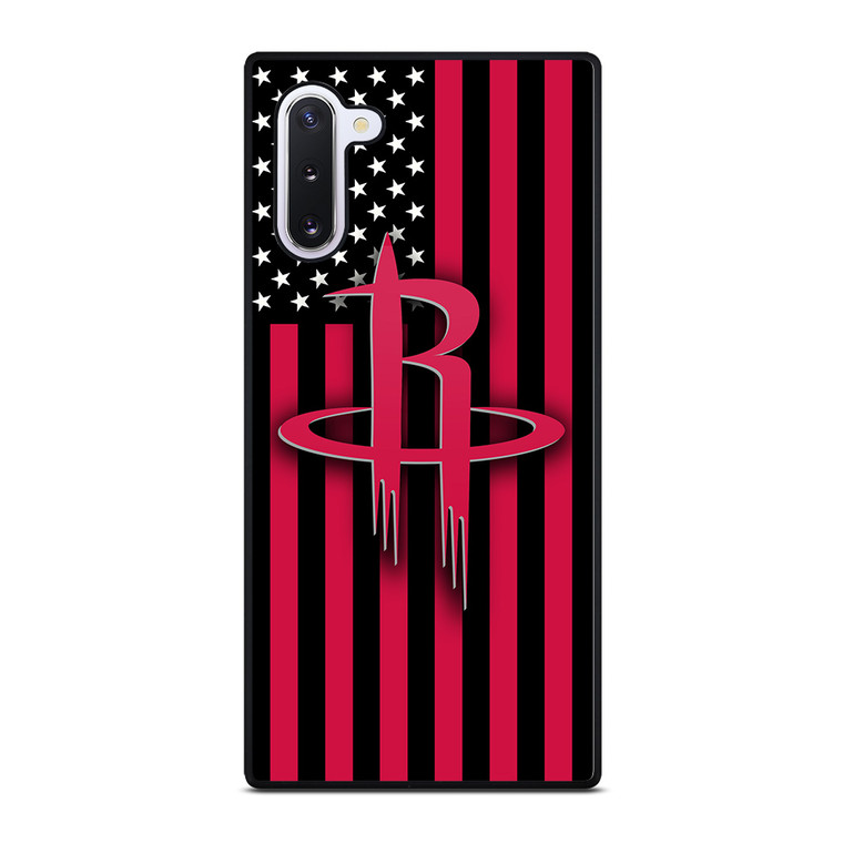HOUSTON ROCKETS NBA USA FLAG Samsung Galaxy Note 10 Case Cover