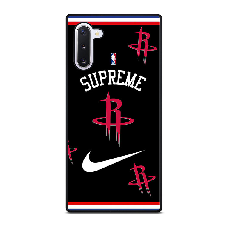 HOUSTON ROCKETS NBA X SUPREME NIKE Samsung Galaxy Note 10 Case Cover