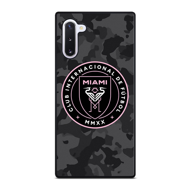 INTER MIAMI CF MLS BLACK CAMO Samsung Galaxy Note 10 Case Cover