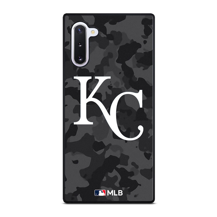 KANSAS CITY ROYALS BASEBALL BLACK CAMO Samsung Galaxy Note 10 Case Cover