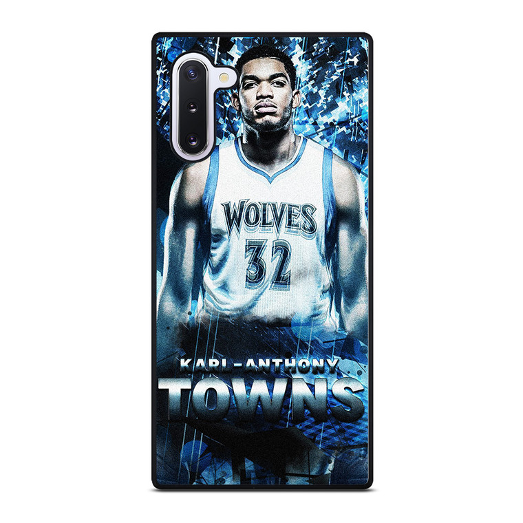 KARL ANTHONY TOWNS MINNESOTA TIMBERWOLVES Samsung Galaxy Note 10 Case Cover