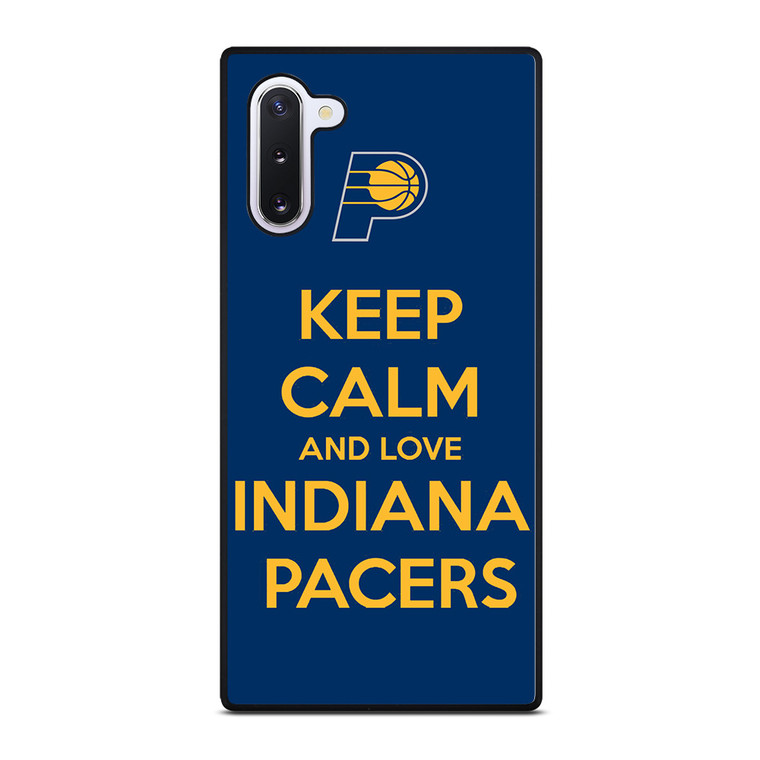 KEEP CALM AND LOVE INDIANA PACERS Samsung Galaxy Note 10 Case Cover