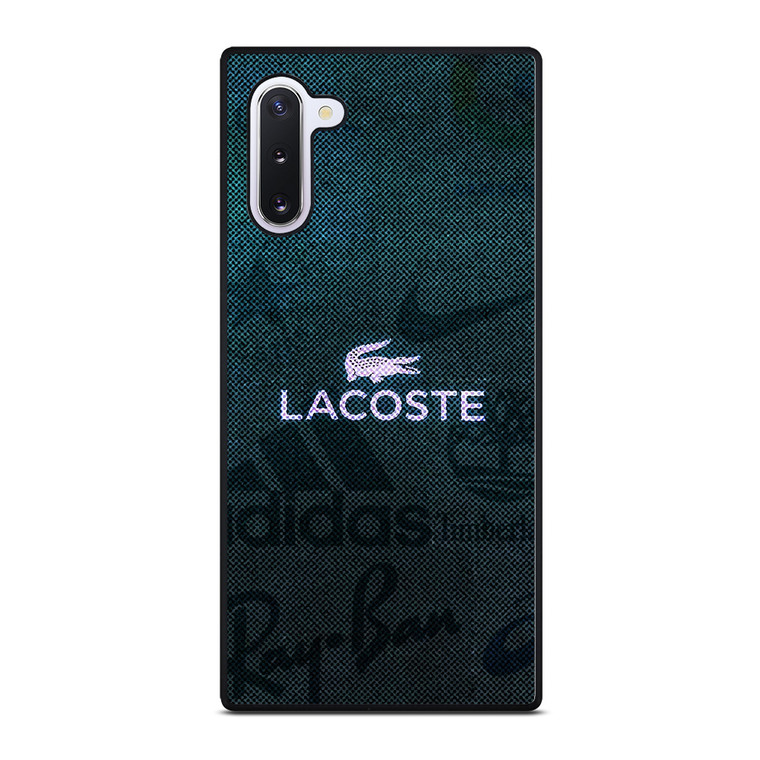 LACOSTE ADIDAS NIKE LOGO Samsung Galaxy Note 10 Case Cover