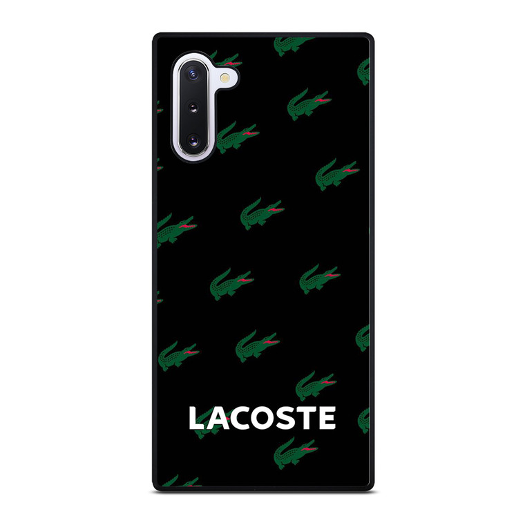 LACOSTE LOGO PATTERN Samsung Galaxy Note 10 Case Cover LACOSTE LOGO PATTERN Samsung Galaxy Note 10 Case Cover