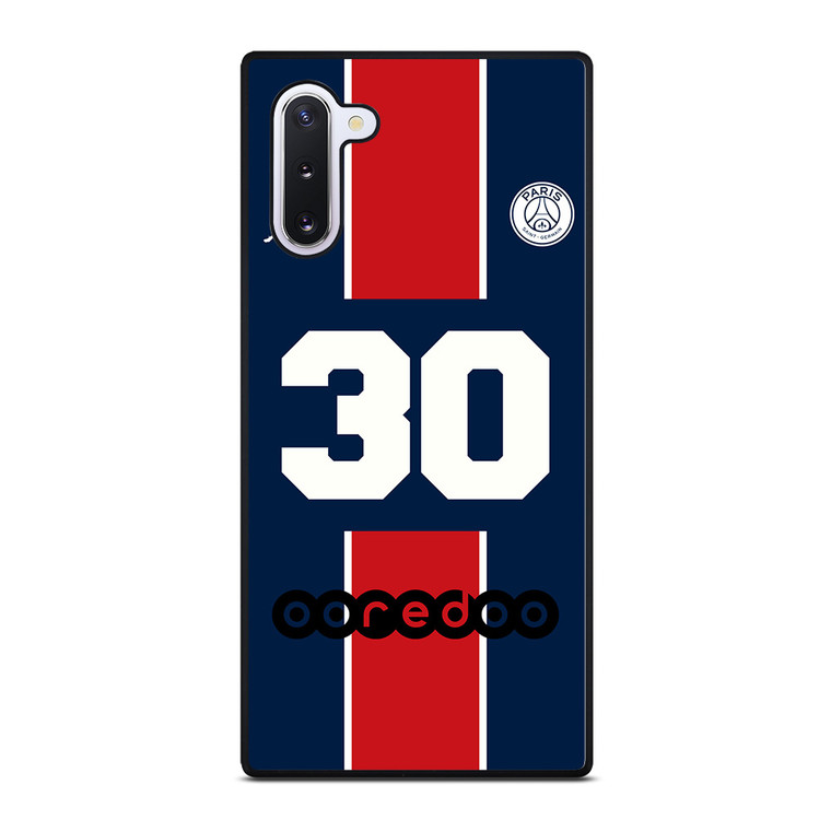 LIONEL MESSI PSG PARIS SAINT GERMAIN 30 Samsung Galaxy Note 10 Case Cover