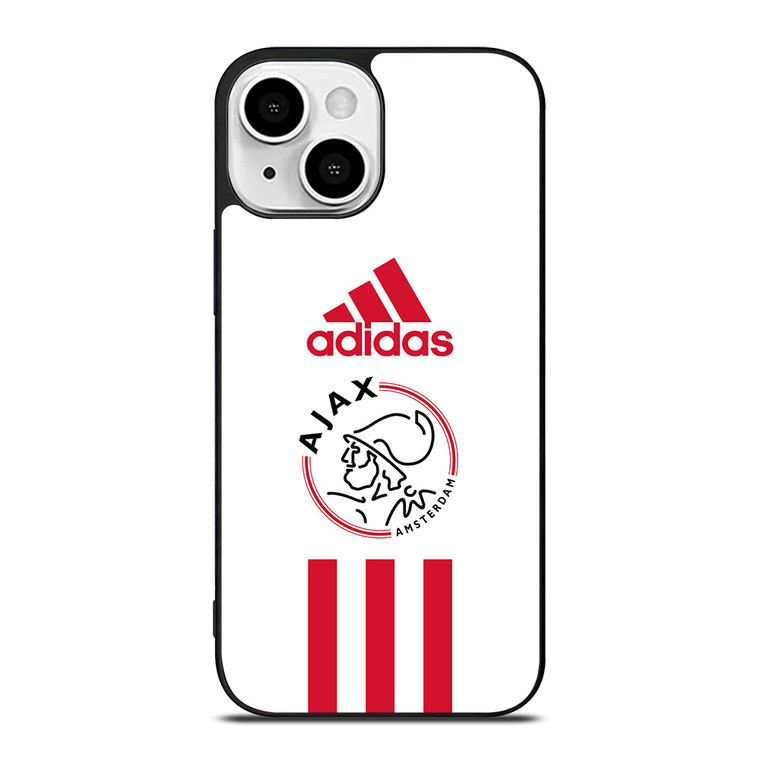 AJAX AMSTERDAM FC ADIDAS STRIPES iPhone 13 Mini Case Cover
