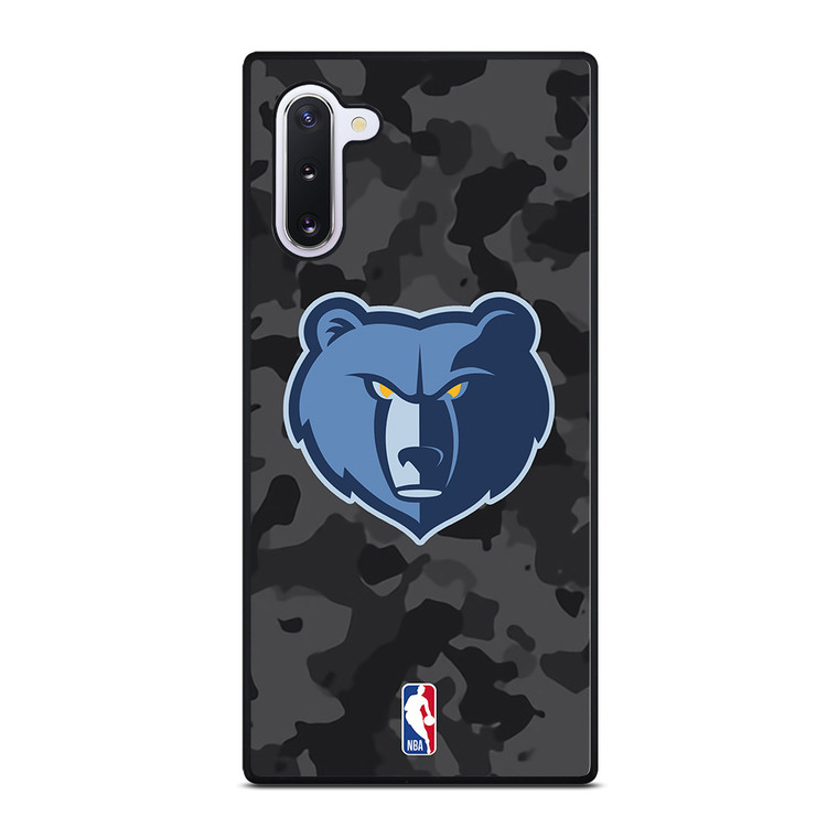 MEMPHIS GRIZZLIES BLACK CAMO Samsung Galaxy Note 10 Case Cover