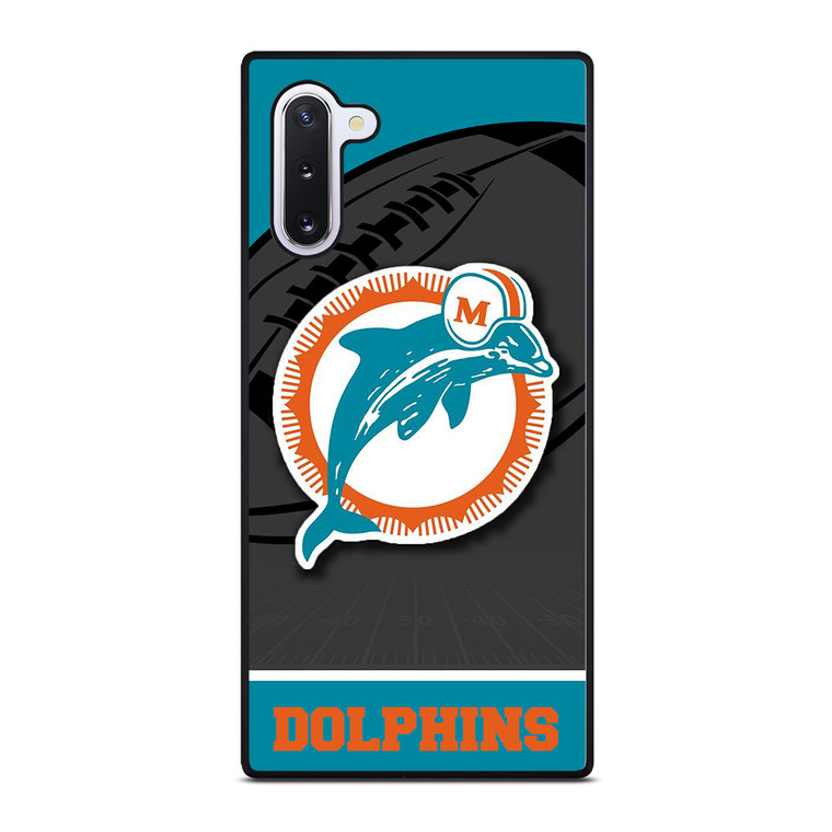 MIAMI DOLPHINS NFL TEAM Samsung Galaxy Note 10 Case Cover MIAMI DOLPHINS NFL TEAM Samsung Galaxy Note 10 Case Cover