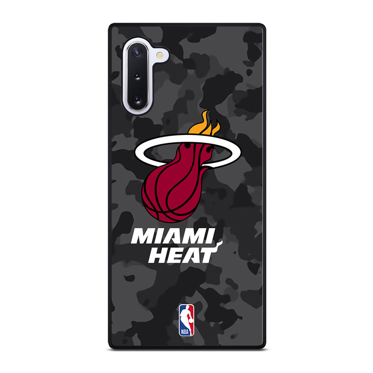 MIAMI HEAT BLACK CAMO Samsung Galaxy Note 10 Case Cover