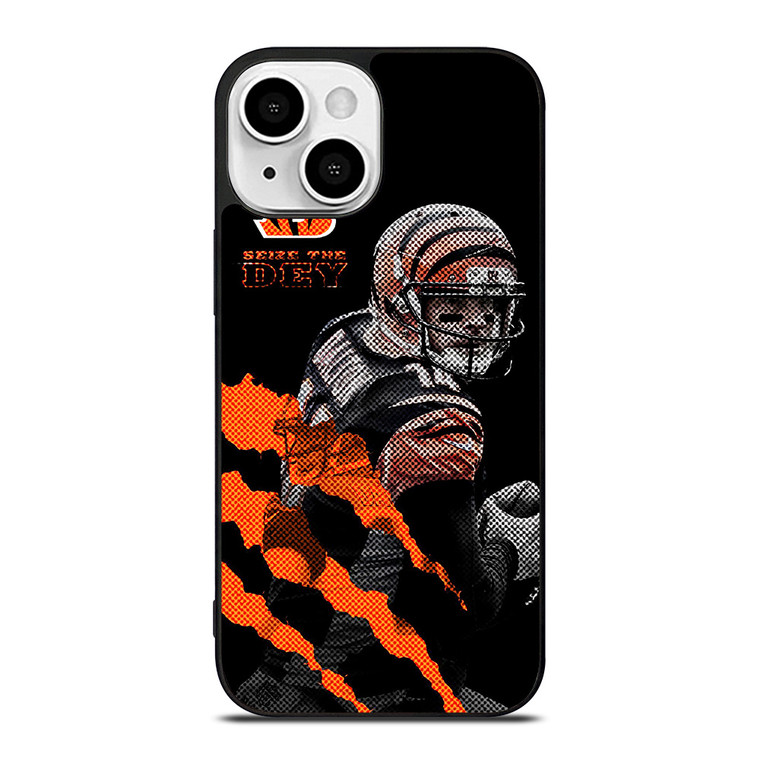 ANDY DALTON CINCINNATI BENGALS NFL FOOTBALL iPhone 13 Mini Case Cover