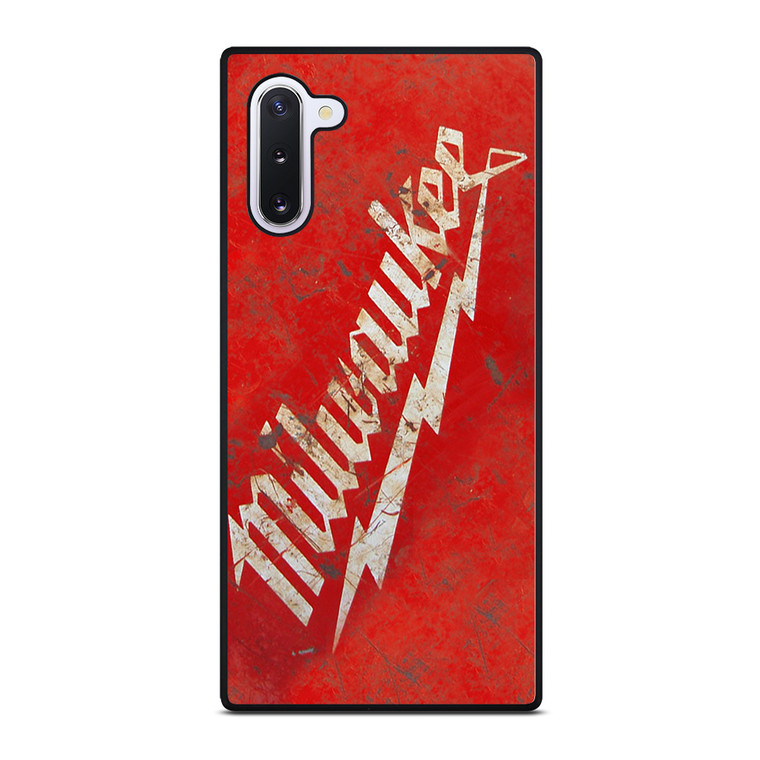 MILWAUKEE RUSTY LOGO Samsung Galaxy Note 10 Case Cover MILWAUKEE RUSTY LOGO Samsung Galaxy Note 10 Case Cover