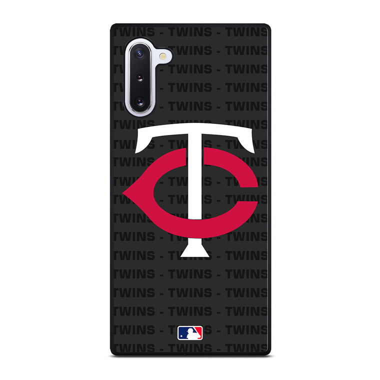 MINNESOTA TWINS BASEBALL BLACK Samsung Galaxy Note 10 Case Cover