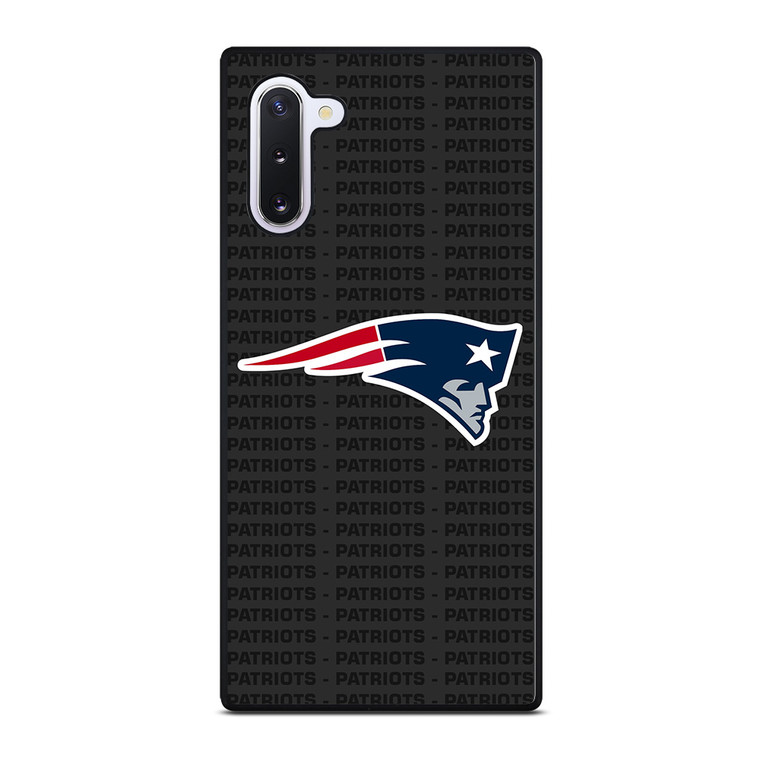 NEW ENGLAND PATRIOTS FOOTBALL TEXT Samsung Galaxy Note 10 Case Cover
