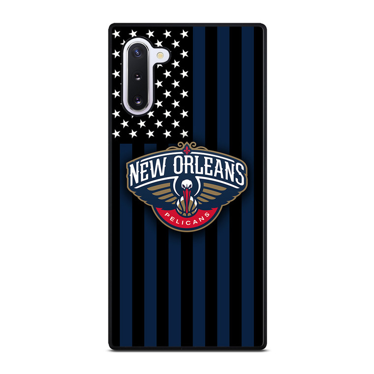 NEW ORLEANS NBA USA FLAG Samsung Galaxy Note 10 Case Cover