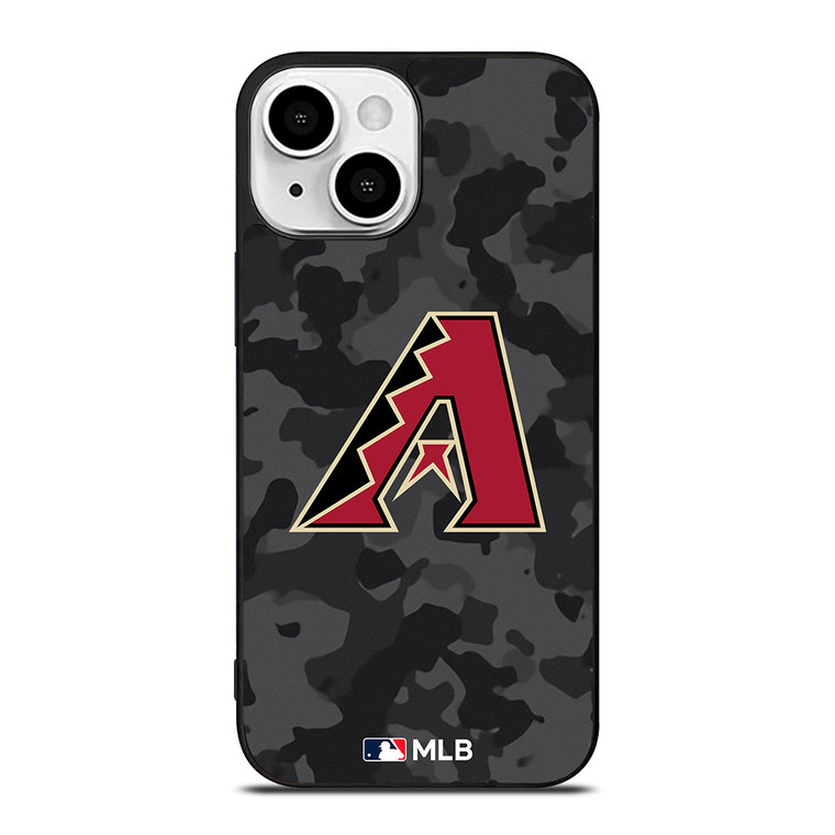 ARIZONA DIAMONDBACKS BASEBALL BLACK CAMO iPhone 13 Mini Case Cover