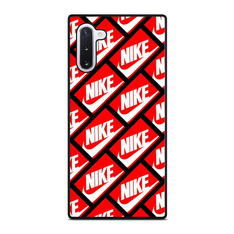 NIKE BOX PATTERN Samsung Galaxy Note 10 Case Cover