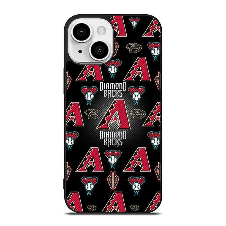ARIZONA DIAMONDBACKS MLB BASEBALL PATTERN iPhone 13 Mini Case Cover