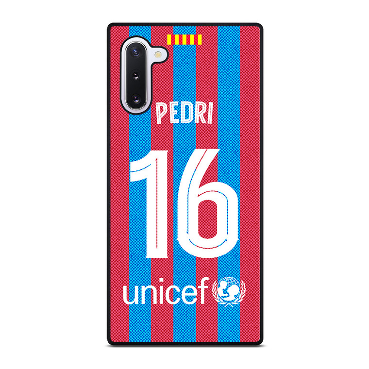 PEDRI 16 FC BARCELONA 2022 Samsung Galaxy Note 10 Case Cover