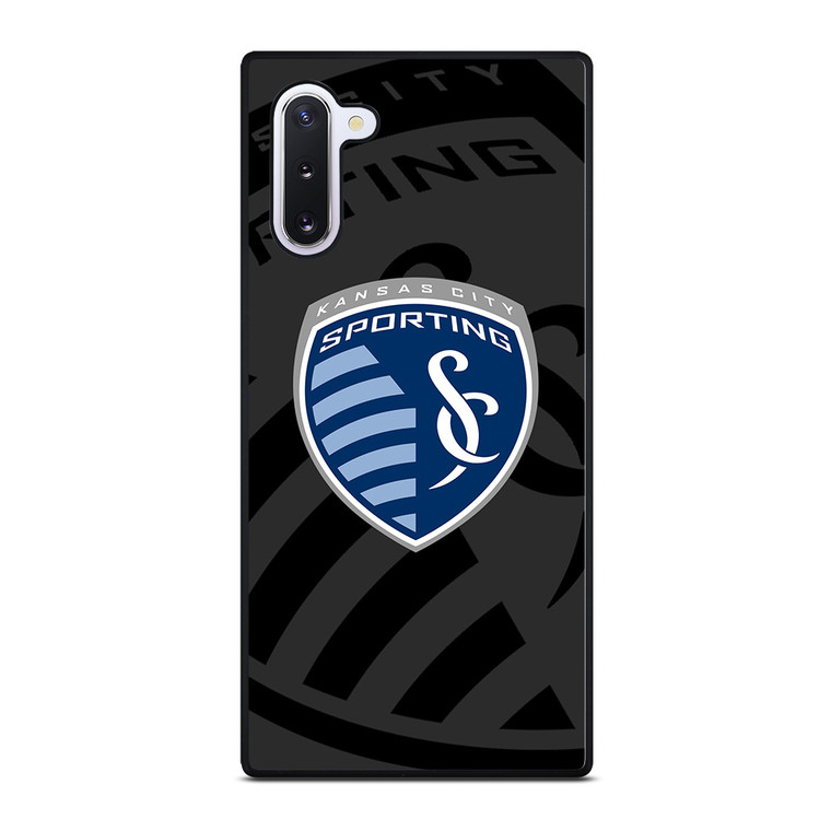SPORTING KANSAS CITY MLS BLACK Samsung Galaxy Note 10 Case Cover