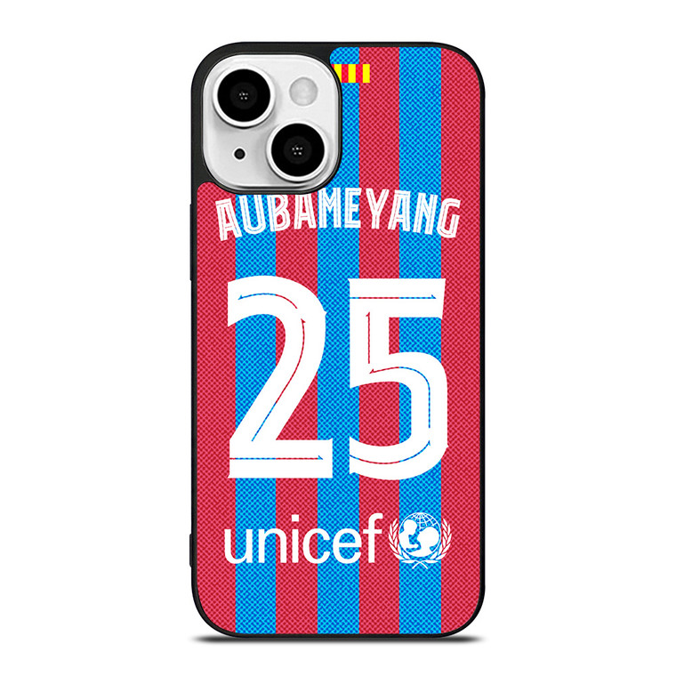 AUBAMEYANG 25 FC BARCELONA 2022 iPhone 13 Mini Case Cover