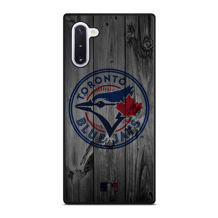 TORONTO BLUE JAYS BASEBALL MLB WOOD LOGO Samsung Galaxy Note 10 Case Cover