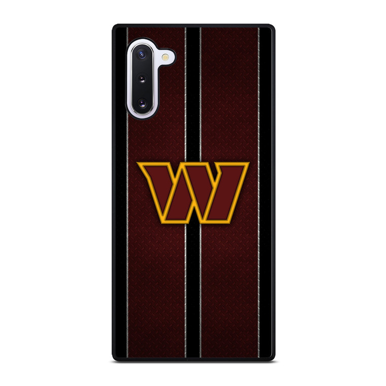 WASHINGTON COMMANDERS NFL METAL STRIPE Samsung Galaxy Note 10 Case Cover