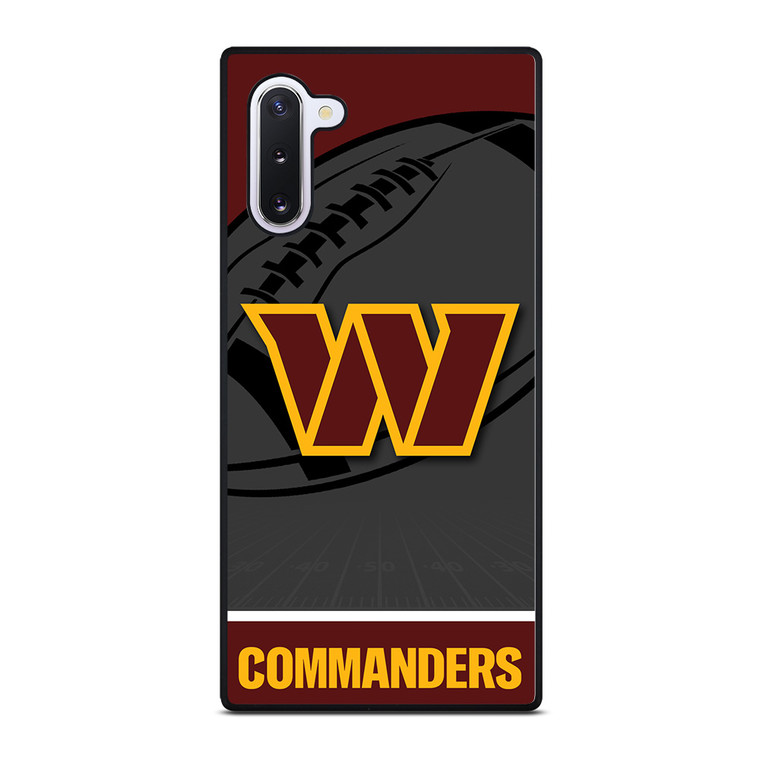 WASHINGTON COMMANDERS NFL TEAM Samsung Galaxy Note 10 Case Cover