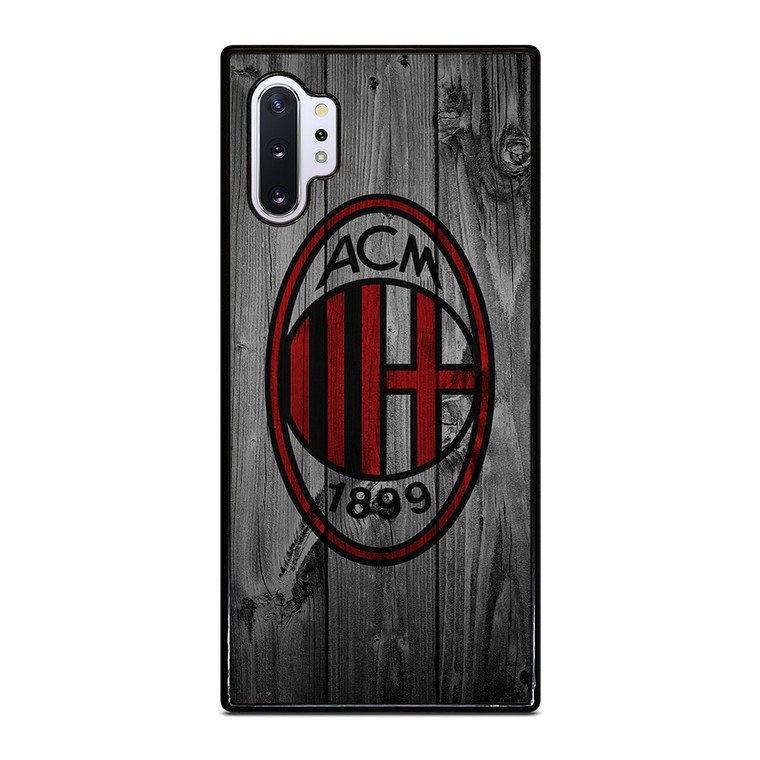 AC MILAN FOOTBALL WOODEN LOGO Samsung Galaxy Note 10 Plus Case Cover